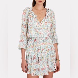 LoveShackFancy Popover Mini Dress
